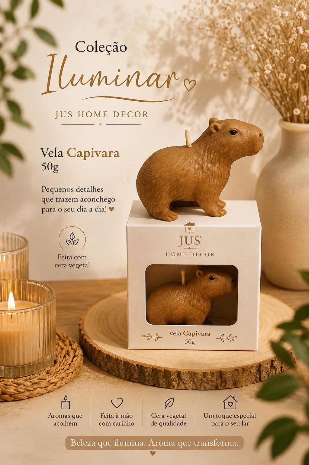 Vela Capivara 50g